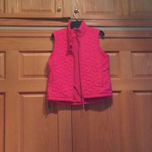 Pink vest